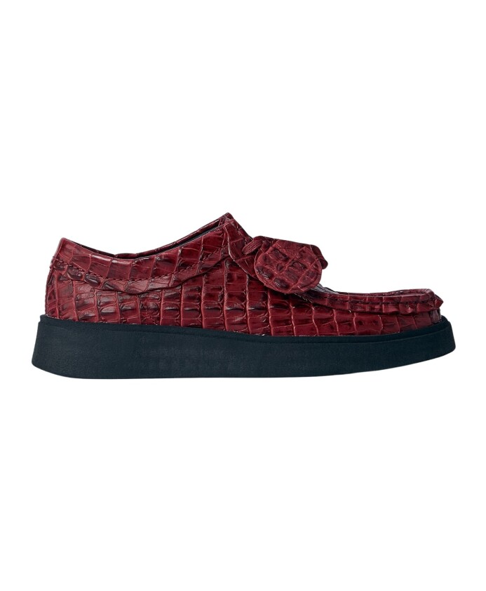 chaussures-a-lacets-en-croco
