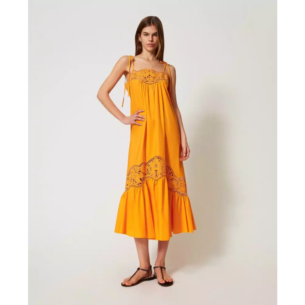 Dresses > Day Dresses > Midi Dresses - - Twinset - Modalova