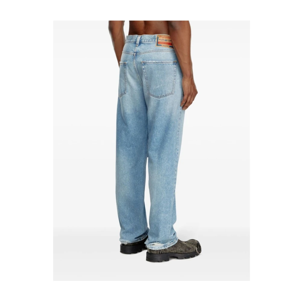Diesel Stijlvolle Jeans met D-Macs Design Blue Heren