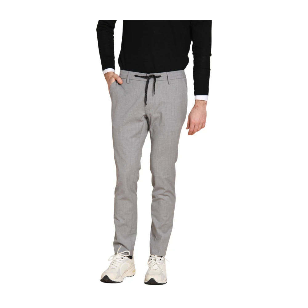 Mason's Uomo Grigio Pantaloni, S, New,