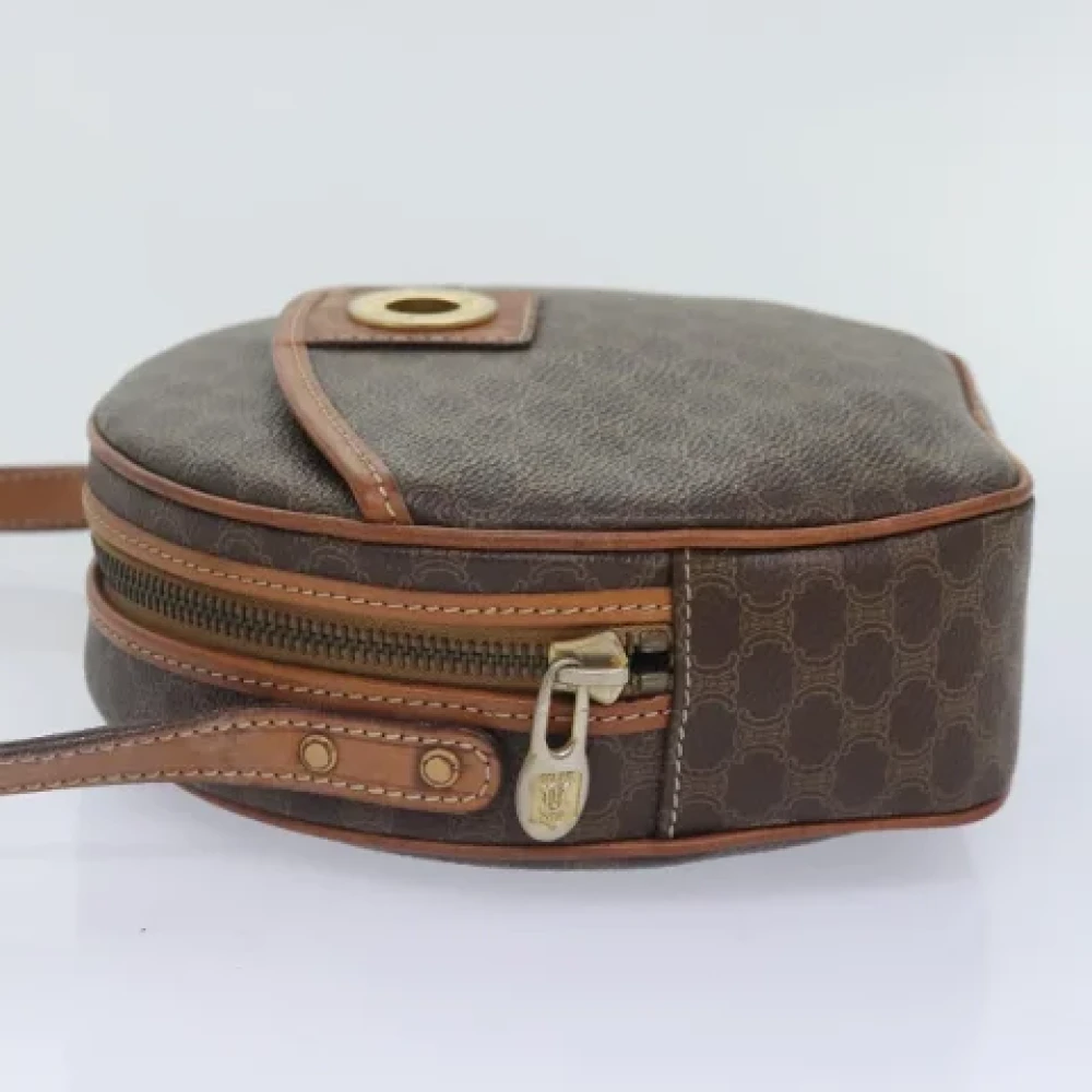 Celine Vintage Pre-owned Leather celine-bags Brown Dames