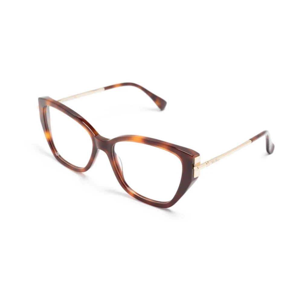 Max Mara Brown Glasses, Female, 55 Mm, Optical Frame