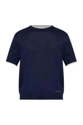 Ullstickad T-shirt