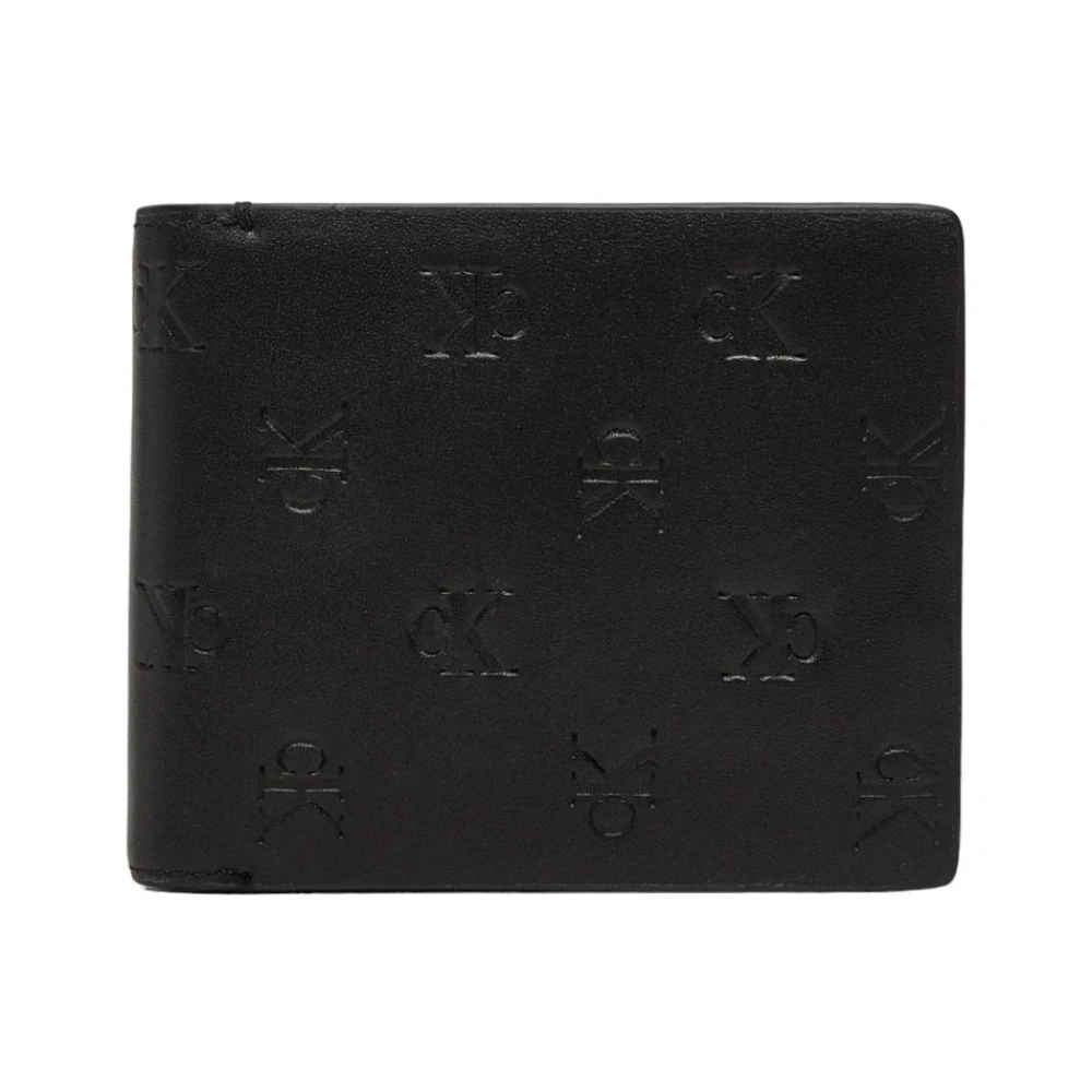 Calvin Klein Men's Black Leather Bifold Wallet
