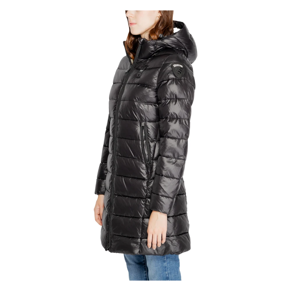Blauer Damesjassen en Mantels Collectie Black Dames