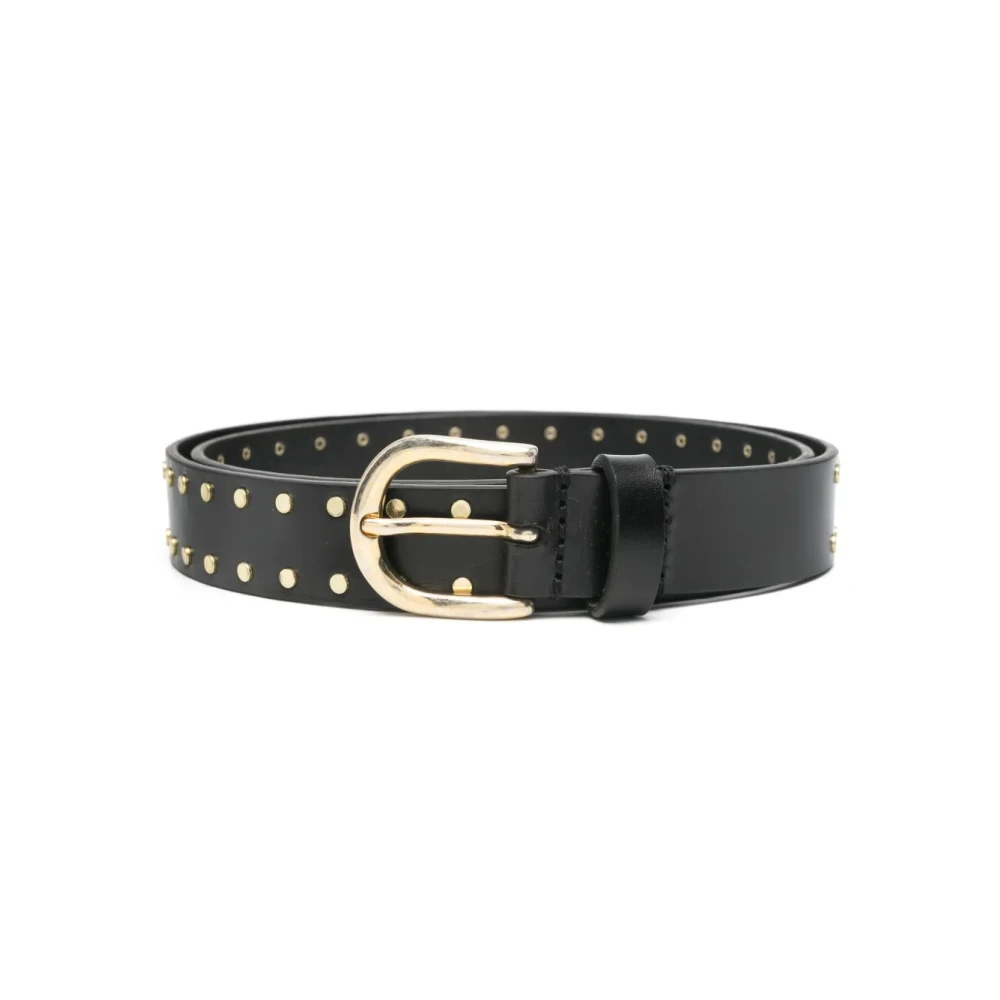 Isabel marant Zwarte Riem met Gesp Black Dames