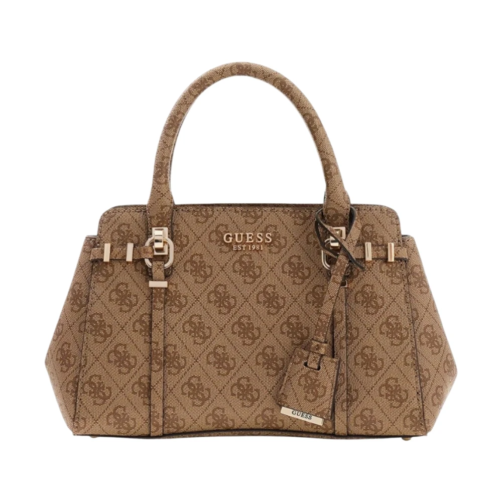 Guess Women's Brown Handbags, One Size, Danya Hobo Shoulder