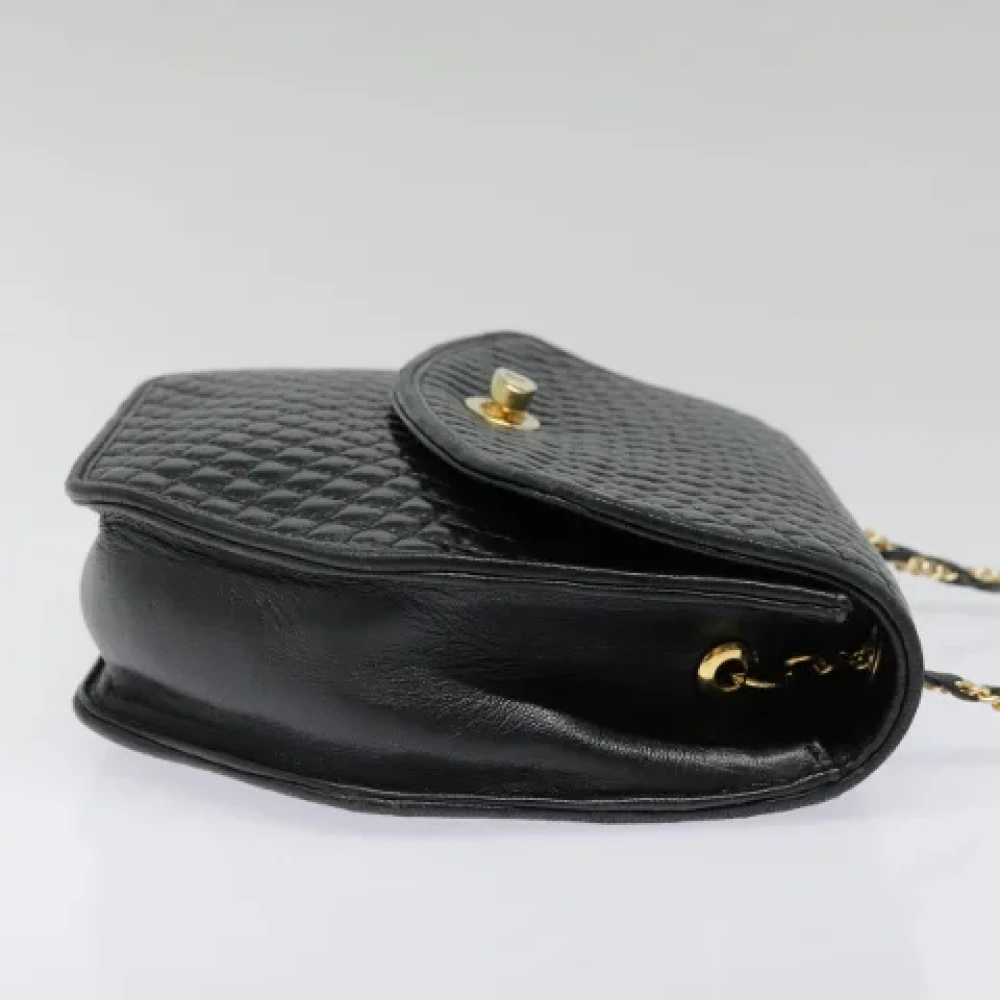 Bally Pre-owned Leather shoulder-bags Black Dames