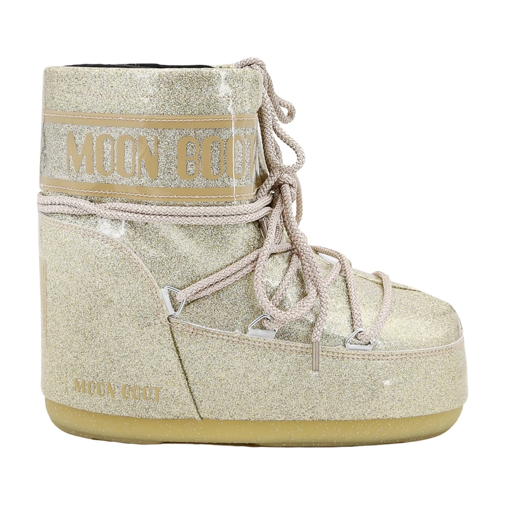 Moon Boot Ankle Boots Yellow, Dam