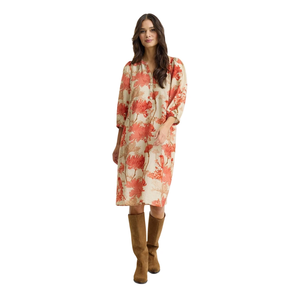 In Front Women's Multicolor Midi Dresses, Xl, Summer Dresses