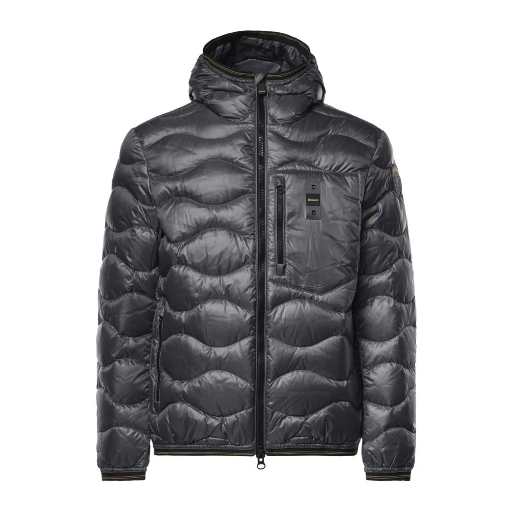 Blauer Herren Grau Für 26Wbluc03064 E Gesteppte Jacke Wave (L), Lässig, Polyamid - Bild 2