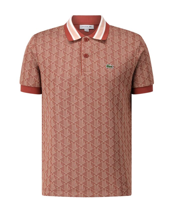 polo-classic-fit-avec-motif-abstrait