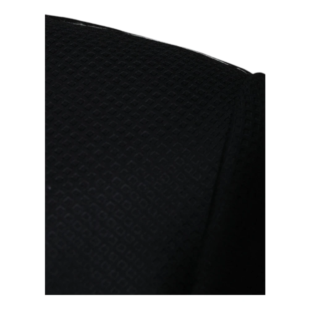 Dolce & Gabbana Zwarte Slim Fit Blazer Martini Stijl Black Heren