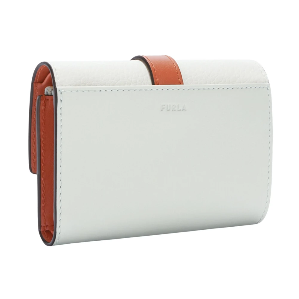 Furla Grazia Compacte Portemonnee Green Dames
