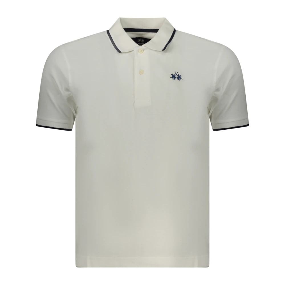 La Martina Men's White Anthony Polo - Polo Shirts - S - Tops