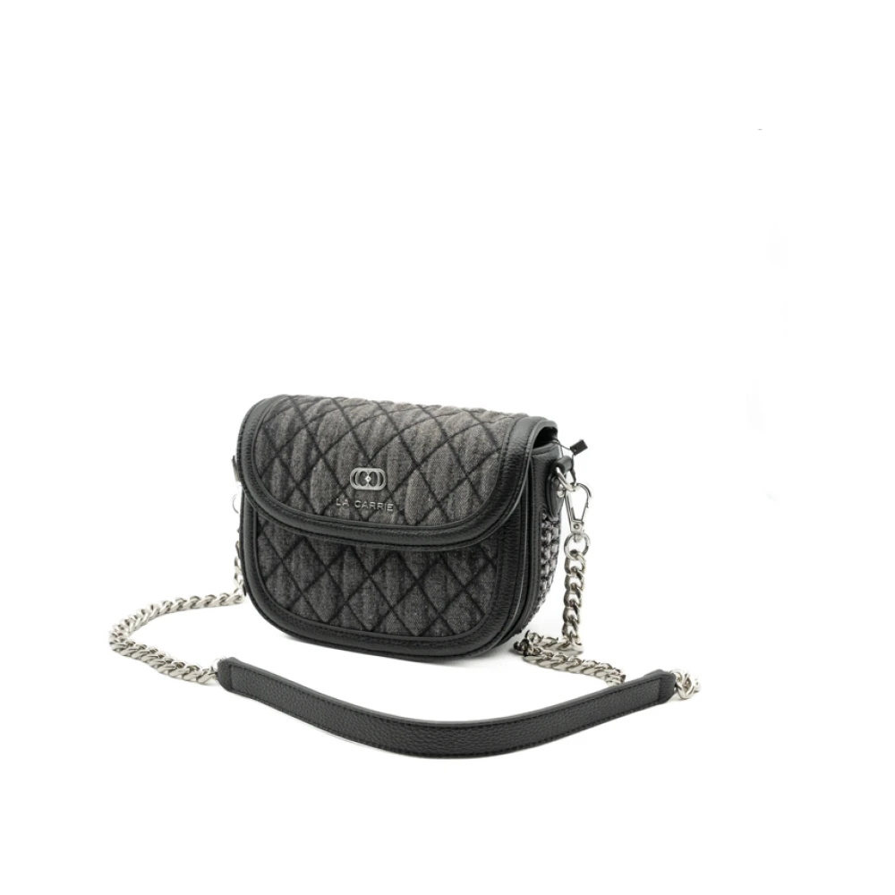 La Carrie Starblack Schoudertas Aw24 Gray Dames