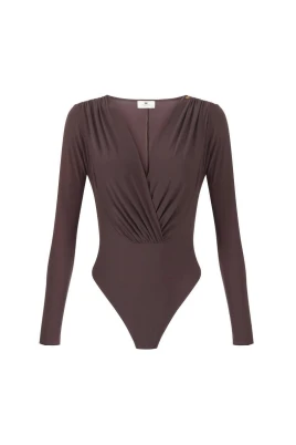 Stretch Georgette Bodysuit