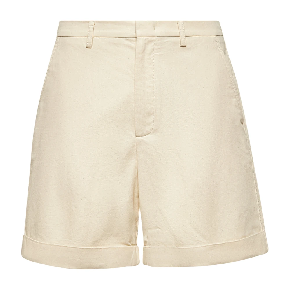 Valentino Beige Shorts voor Vrouwen Beige Heren