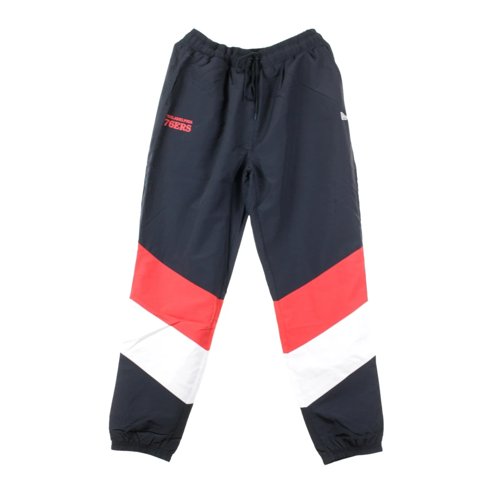 New Era Men's Multicolor Sweatpants, Xl, Nba Color Block Tracksuit Trousers