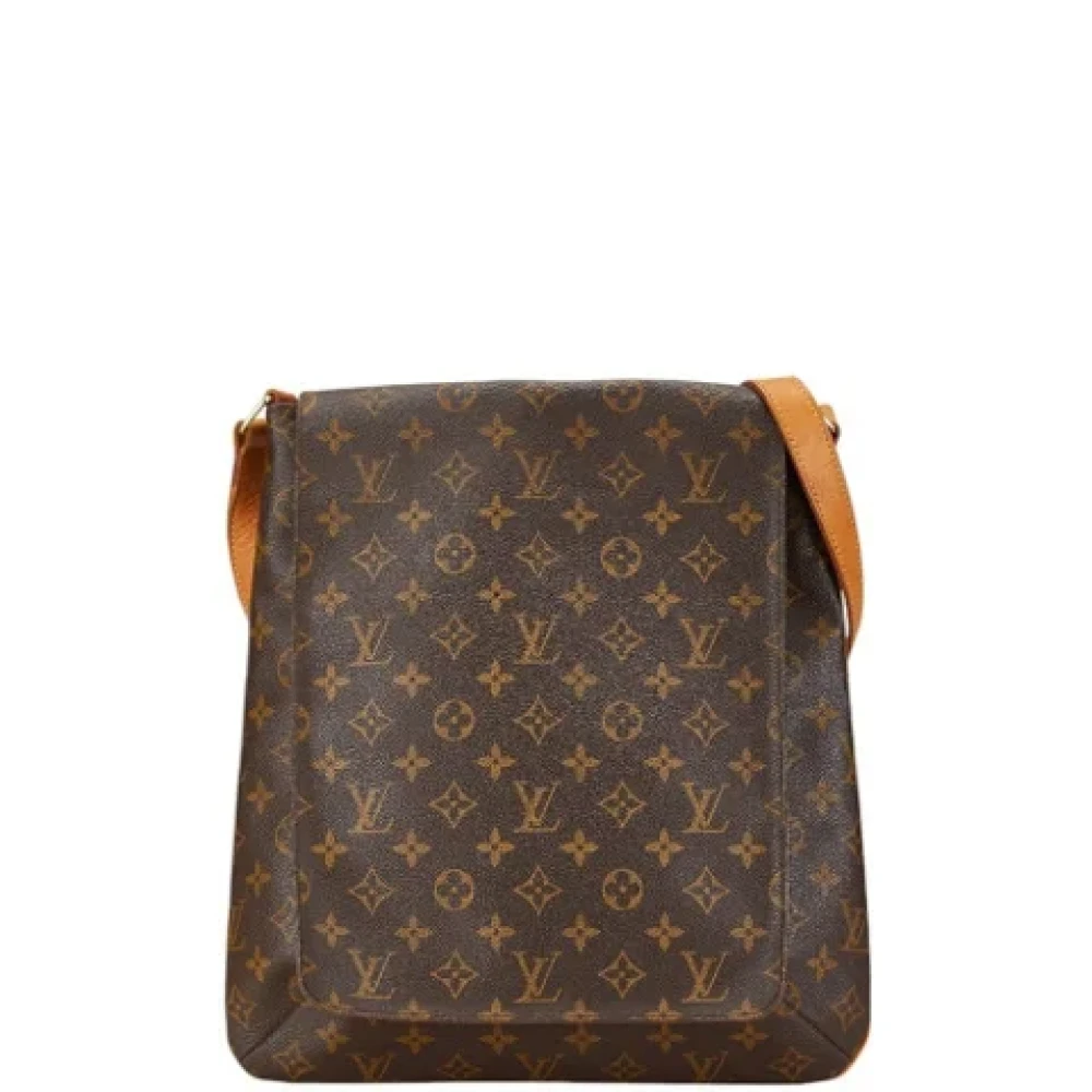 Louis Vuitton Vintage Pre-owned Canvas louis-vuitton-vskor Brown, Dam