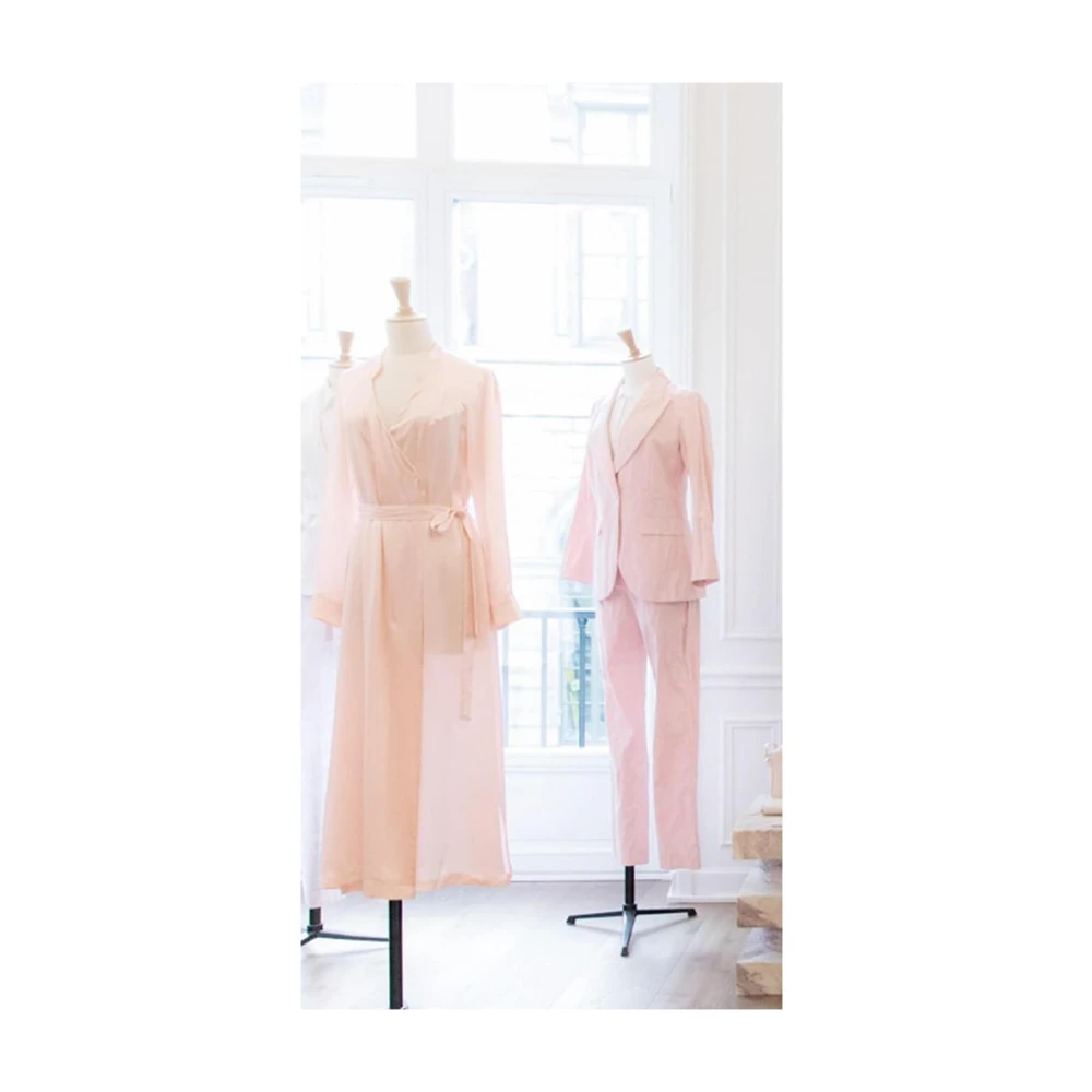 Ines De La Fressange Paris Gaelle lichtroze jas Pink Dames