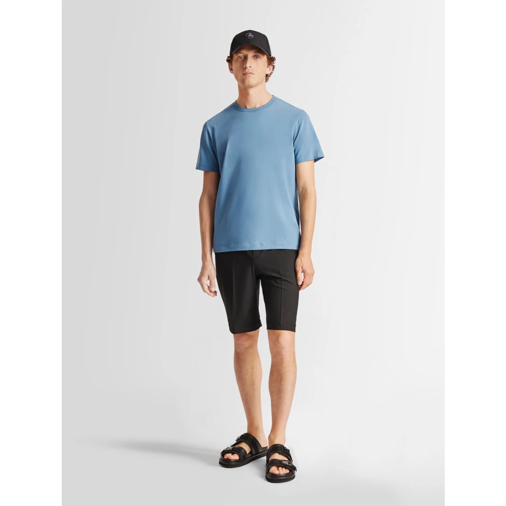 Fusalp Riviere III Heren T-Shirt MET Korte Mouwen Blue Heren