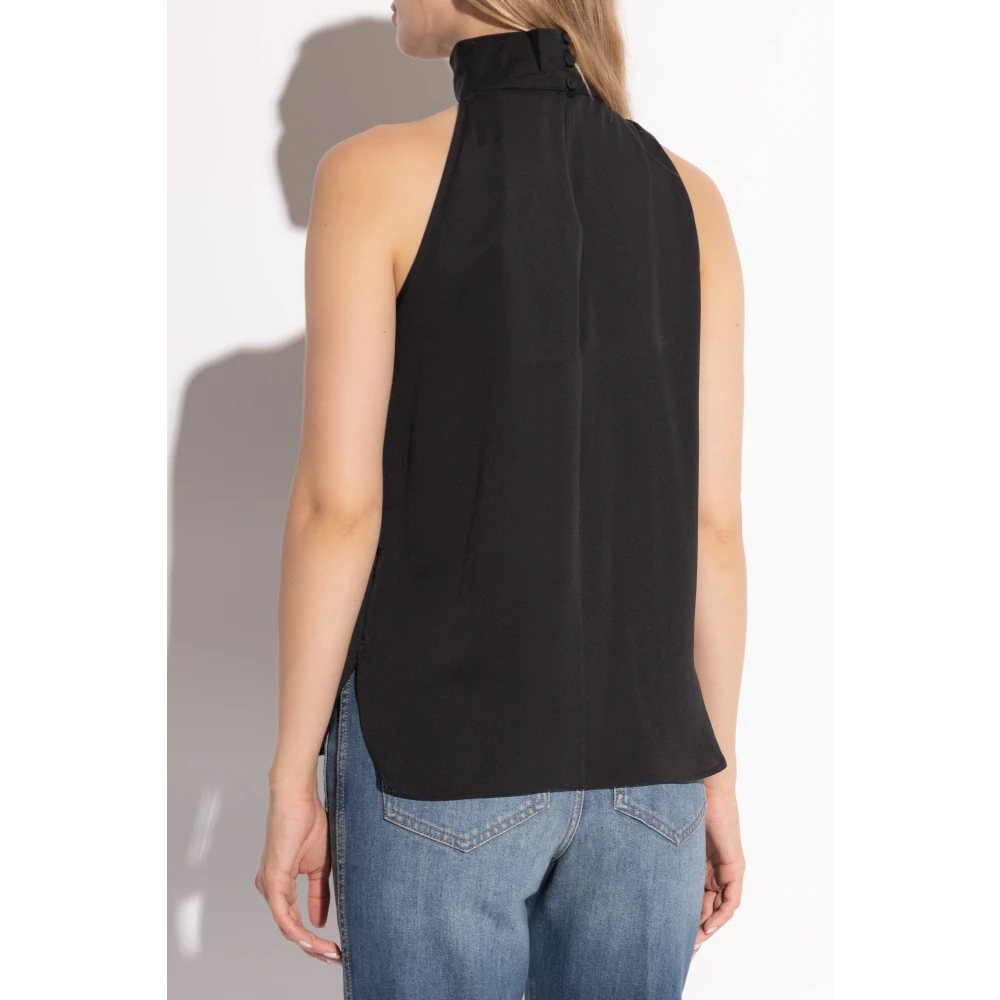 Max Mara Top 'Memore' Black Dames