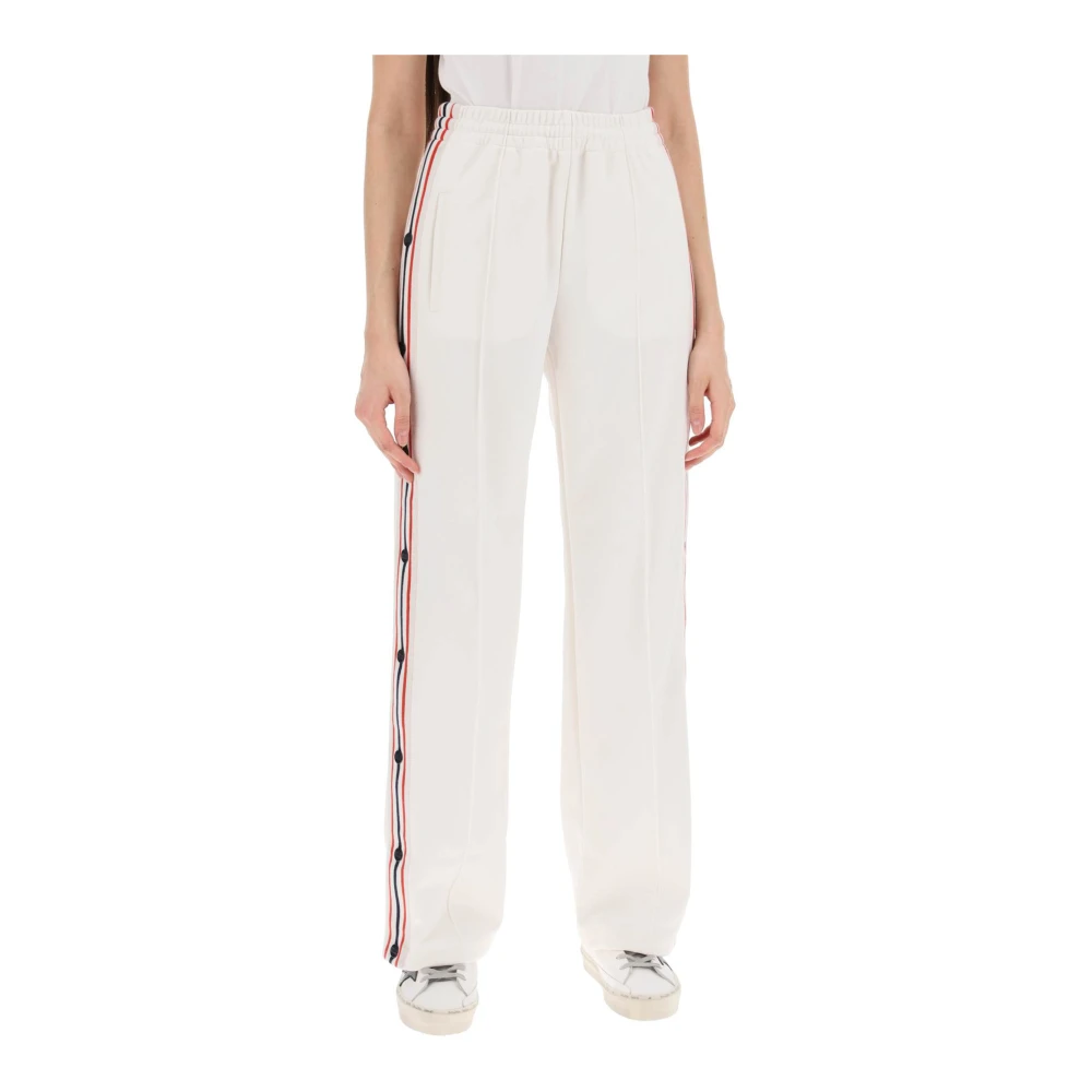 Golden Goose Wide Trousers White Dames