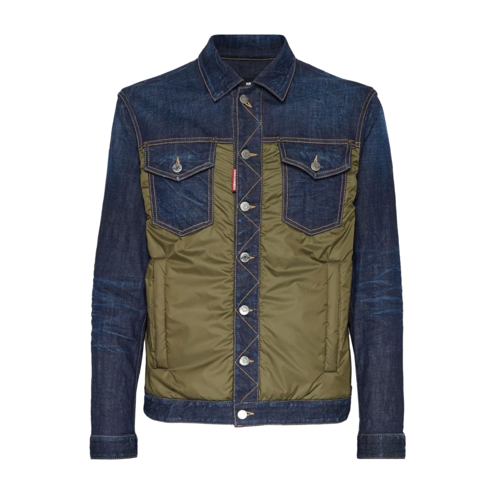 Jackets > Denim Jackets - - Dsquared2 - Modalova