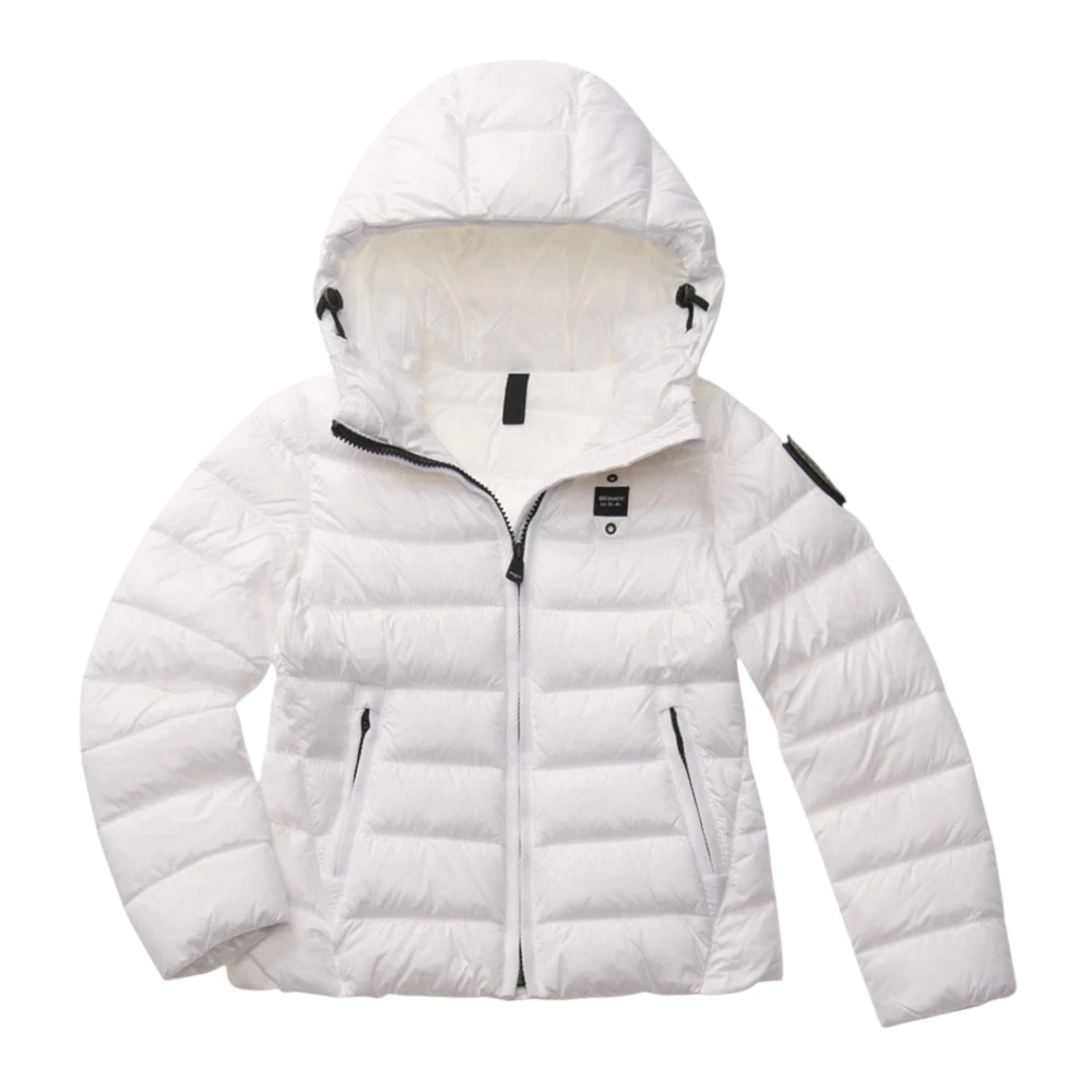 Blauer Girls White Winter Jackets, 8 Y, Giubbetto Invernale