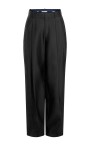 pantalon-noir-flare-en-soie-et-laine