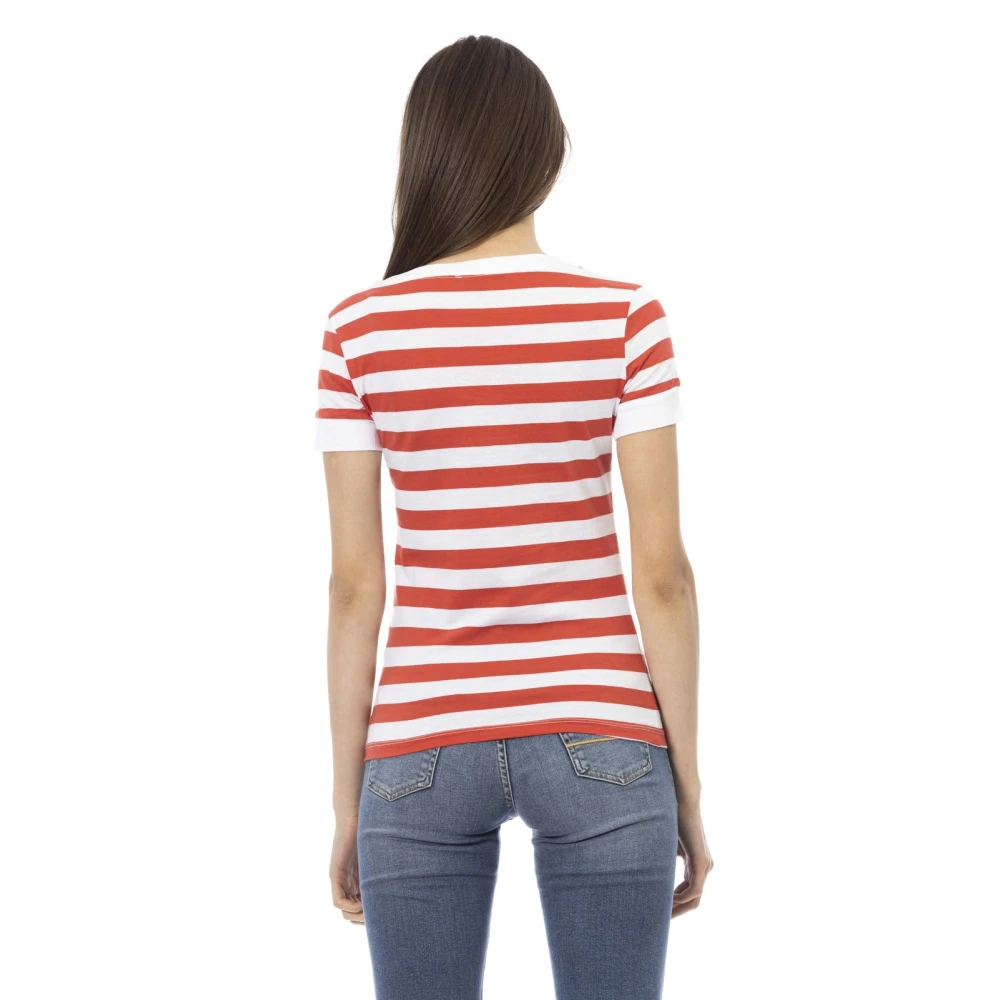 Trussardi Korte Mouw Ronde Hals T-shirt Multicolor Dames