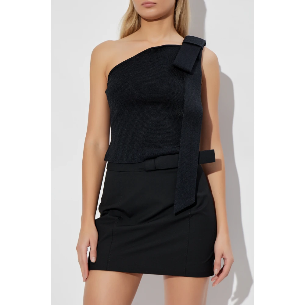 Cult Gaia Top Nomi Black Dames