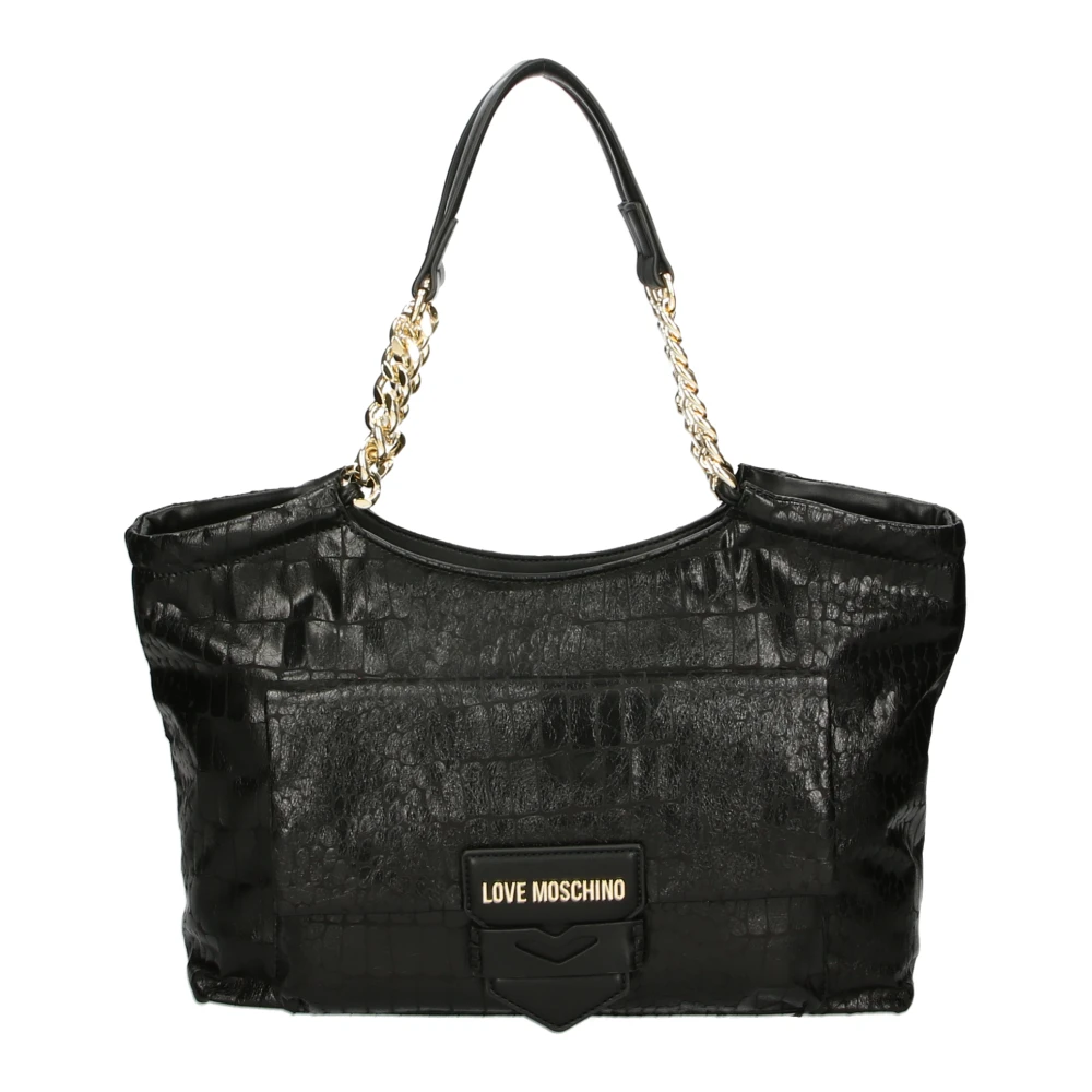 Love Moschino Zwarte tassen Stijlvolle collectie Black Dames