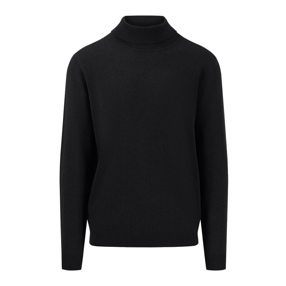 FYNCH-HATTON Kasjmier Rollneck Trui Black Dames