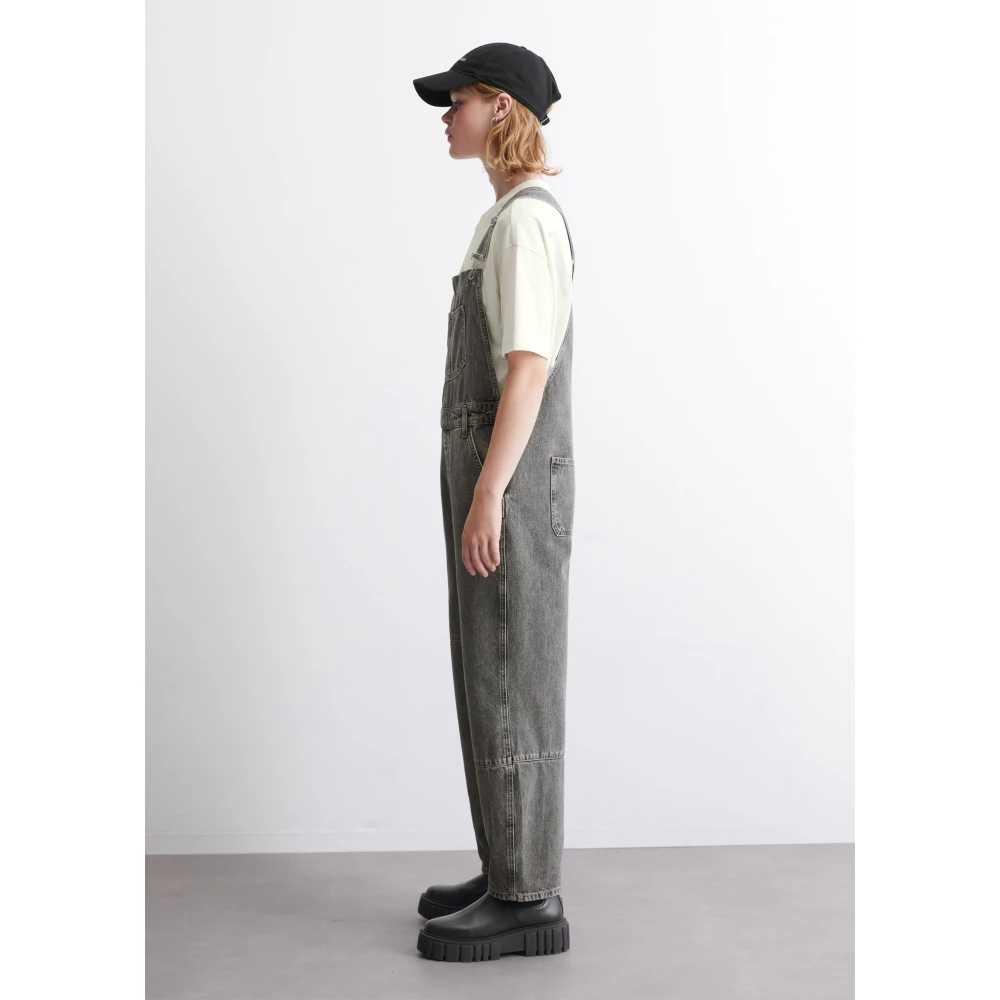 Marc O'Polo Barrel dungarees relaxed Gray Dames