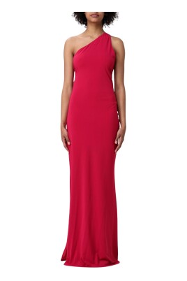 red-one-shoulder-maxi-dress