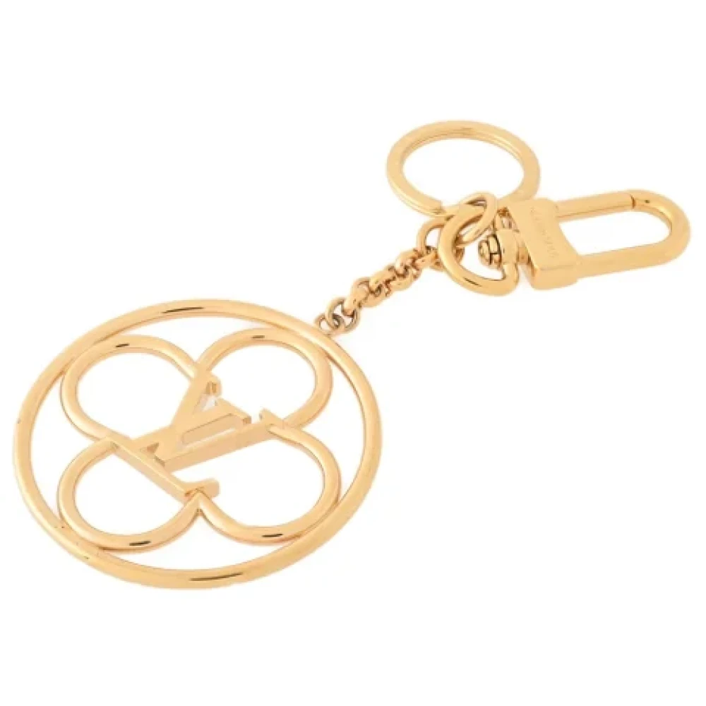 Louis Vuitton Vintage Pre-owned Metal key-holders Yellow Dames