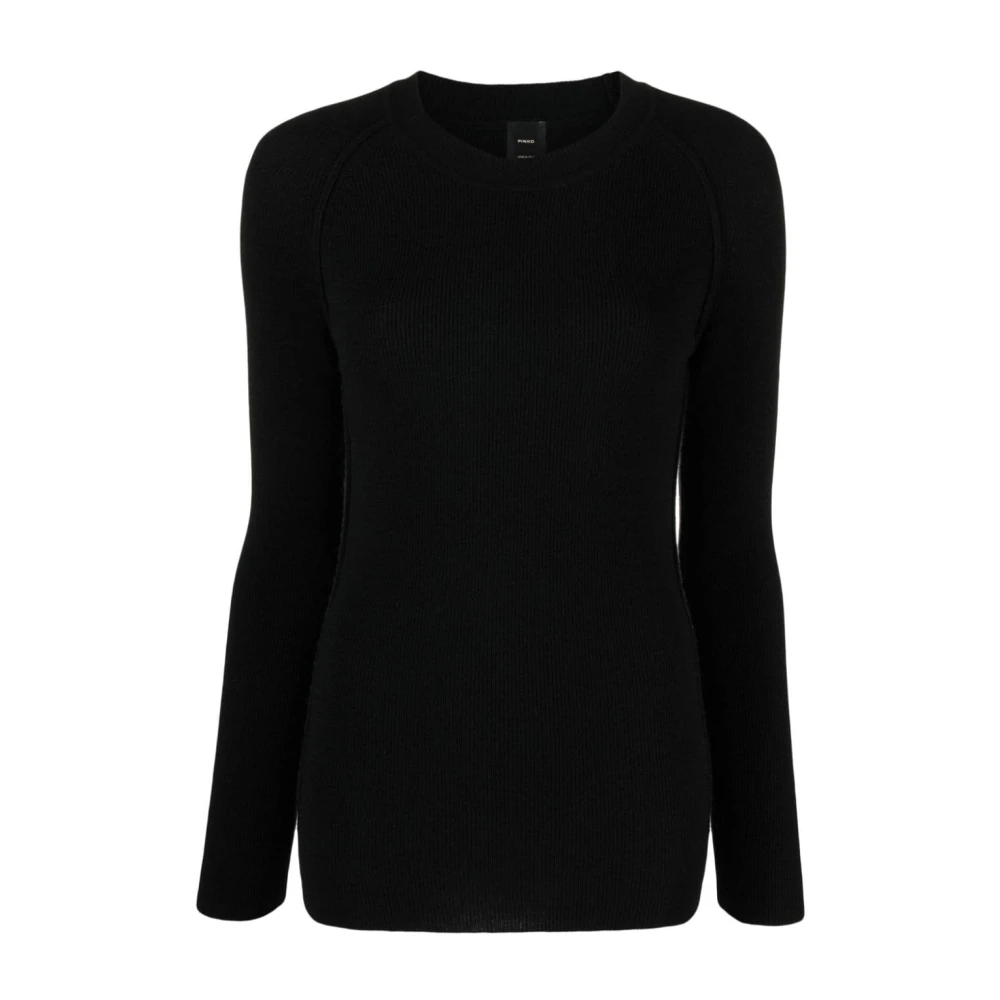 Pinko Zwarte Sweaters voor Vrouwen Black Dames