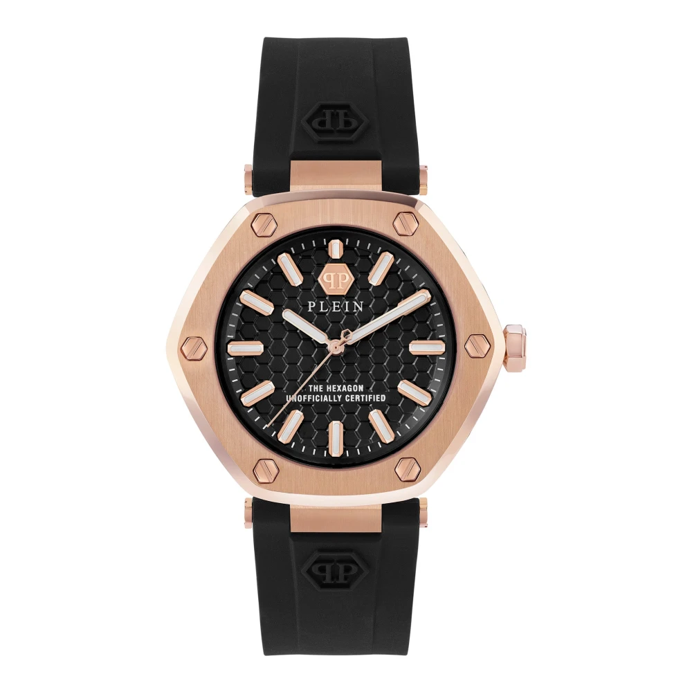 Philipp Plein Women's Pink Hexagon 38Mm Watch