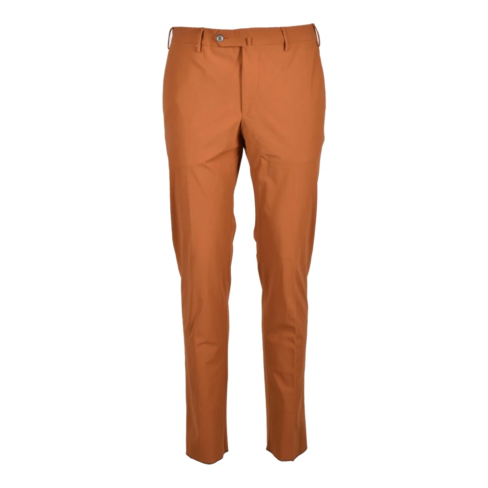 PT Torino Elegante Stretch Broek Brown Heren