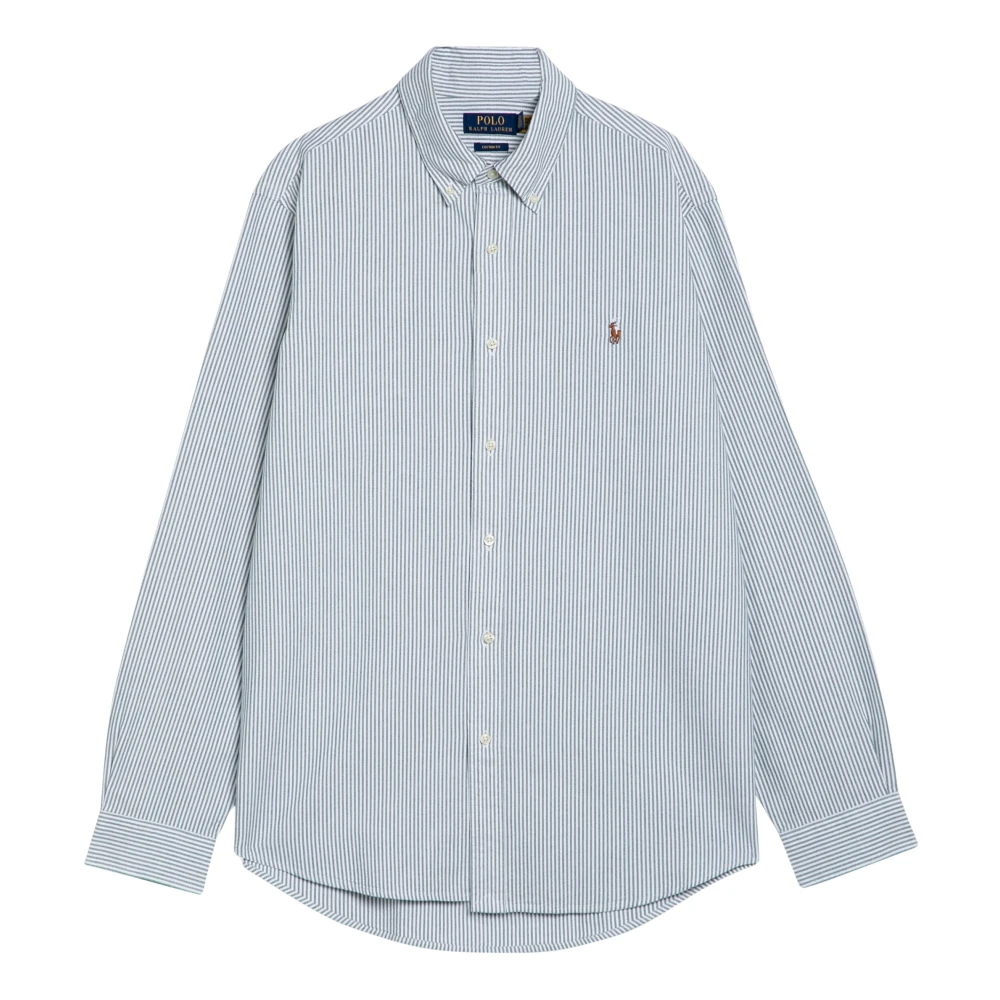 Polo Ralph Lauren Lange mouwen overhemd Blue Heren
