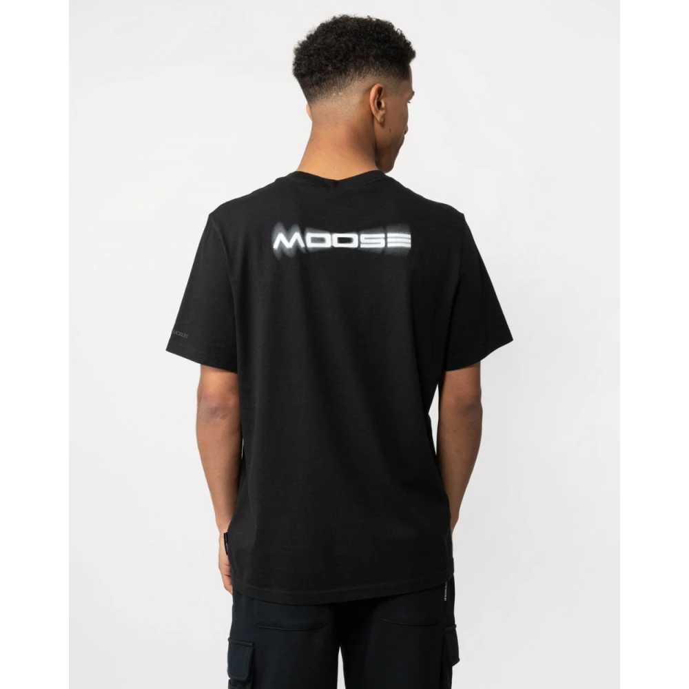 Moose Knuckles T-Shirts Black Heren
