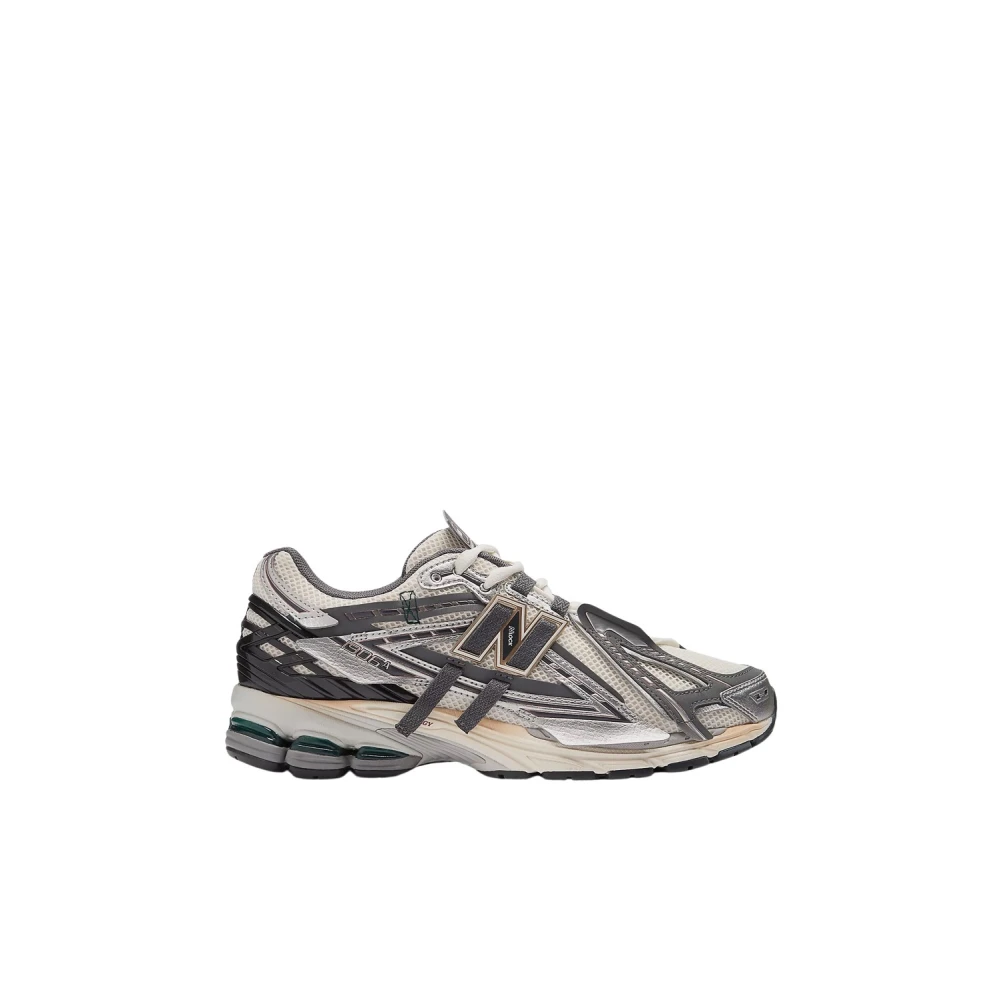 New Balance Silver Polyester Athletic Sneakers - EU42/US9 - Image 8