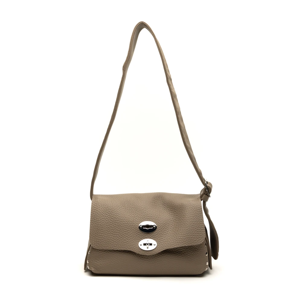 Zanellato Stijlvolle Postina tas met Centauro-band Gray Dames