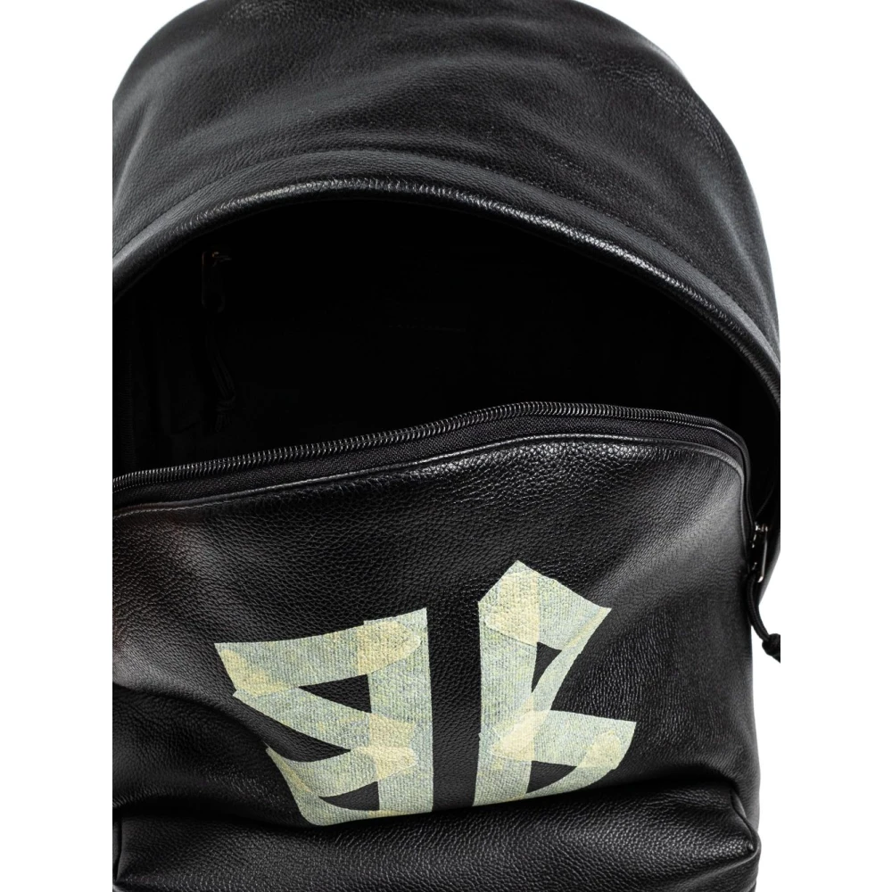 Balenciaga Zwarte Rugzak met Voorritsvak Black Heren