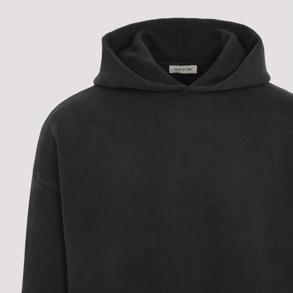Fear Of God Zwarte Sweatshirt Aw24 Stijlvol Comfort Black Heren