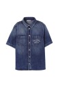 embroidered-logo-denim-shirt