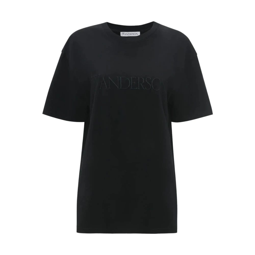 JW Anderson Zwarte T-shirts en Polos Black Dames