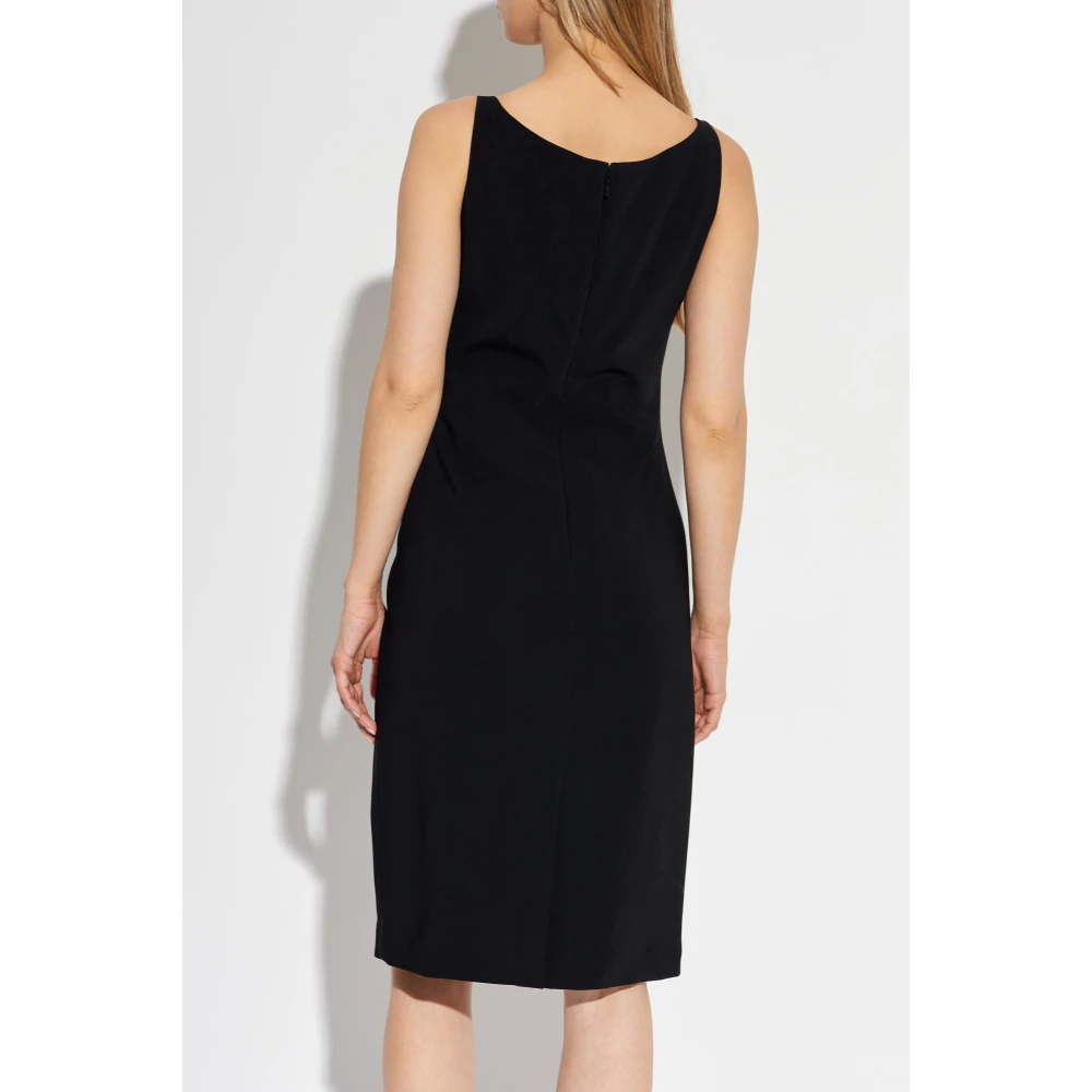 Versace Jurk met Bandjes Black Dames